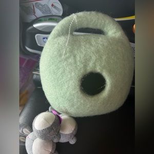 Lovevery Bunny in a borrow